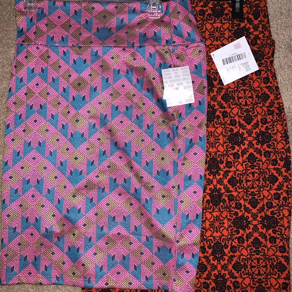New Large Lularoe Pencil Skirts